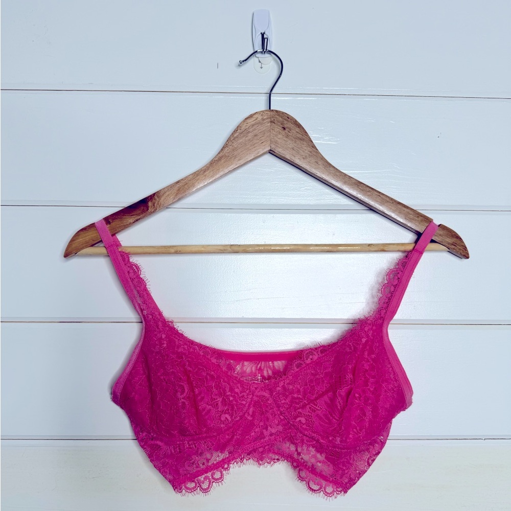NWOT Free People Intimates Pink Bralette (Size XS)